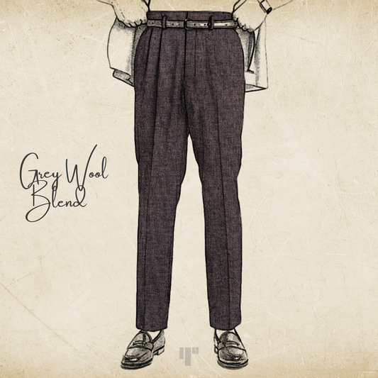 Design your 'One Piece Constructed Belt Looped Trousers'