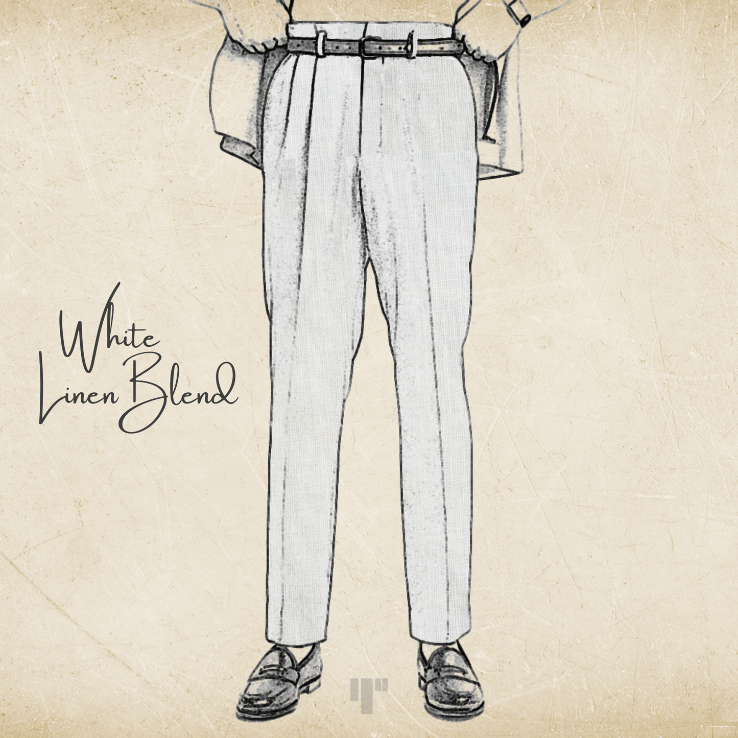 Design your 'One Piece Constructed Belt Looped Trousers'
