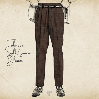 Design your 'One Piece Constructed Belt Looped Trousers'
