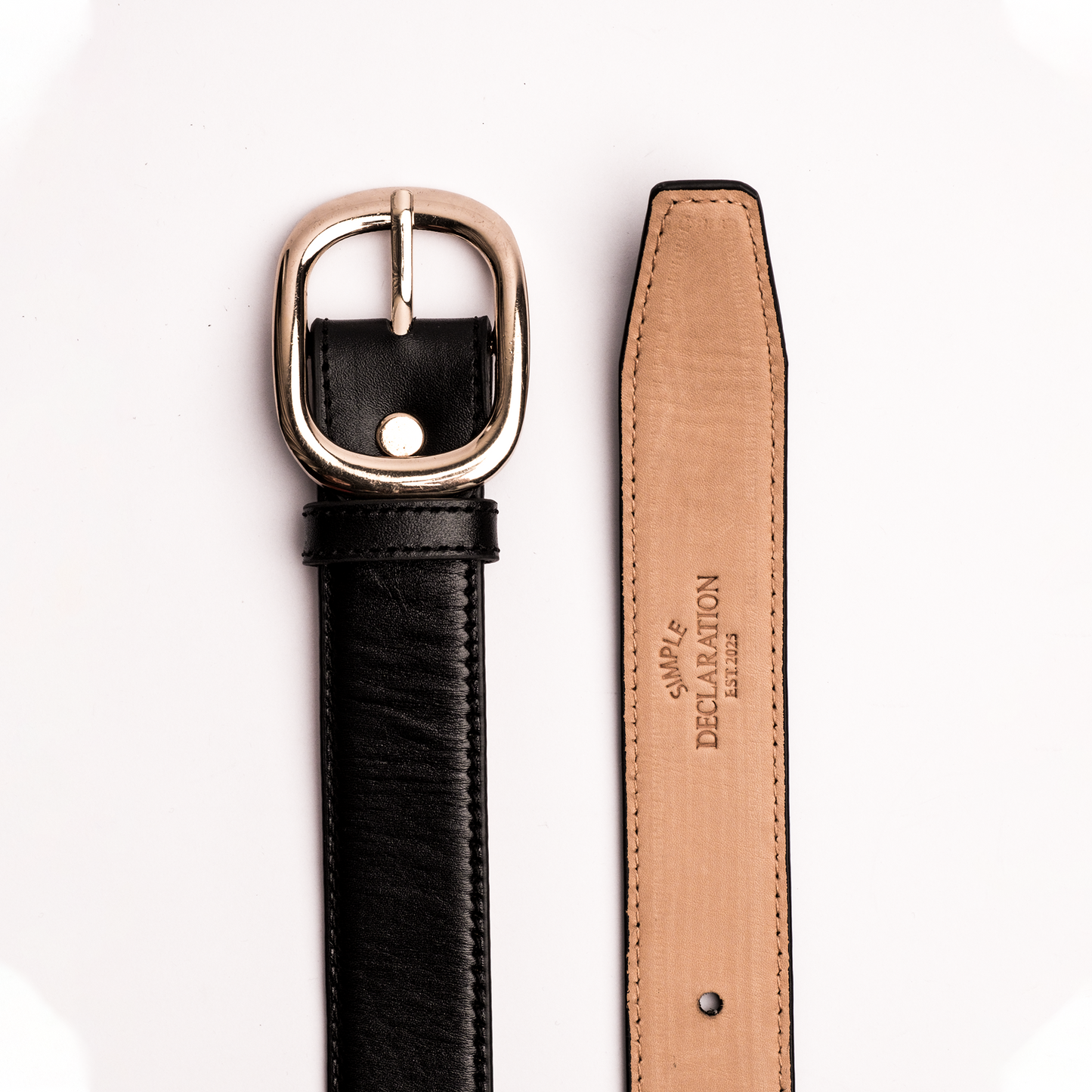 Simple Belt: Brass