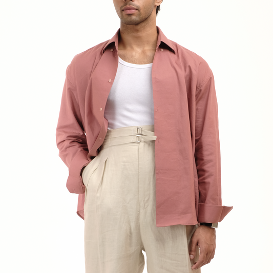 Simple Shirt: Salmon