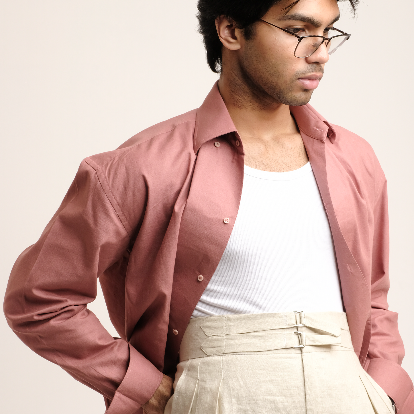 Simple Shirt: Salmon