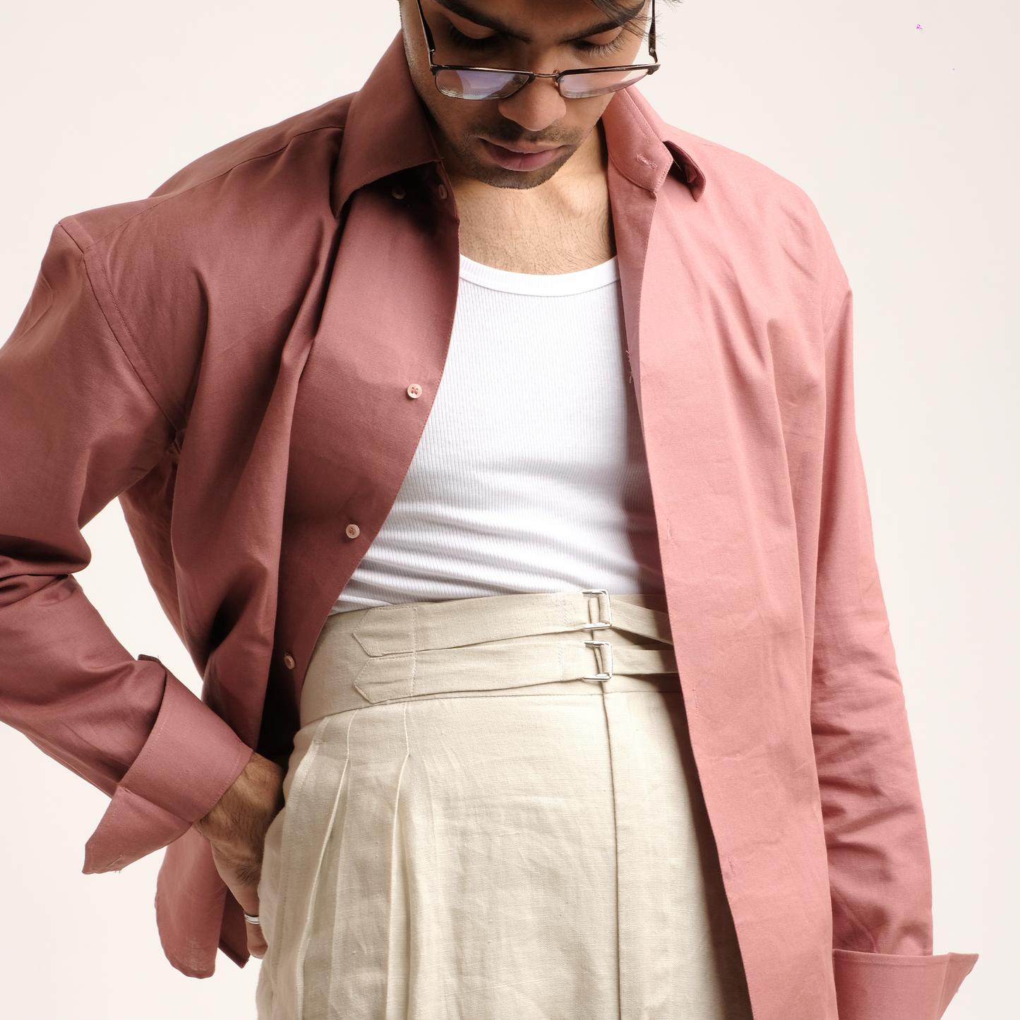 Simple Shirt: Salmon