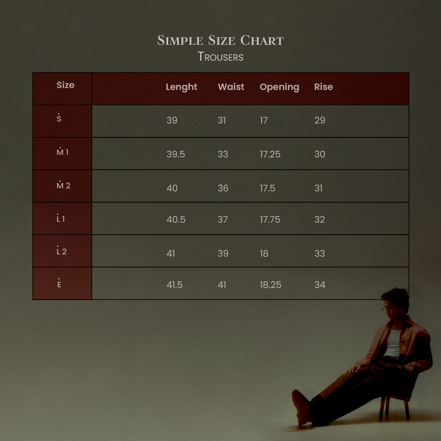 Simple Trousers: Double Fronts Loops in Tobacco